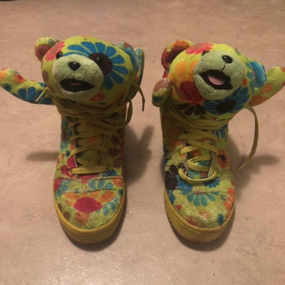 Adidas Jermey Scott teddy bear shoes